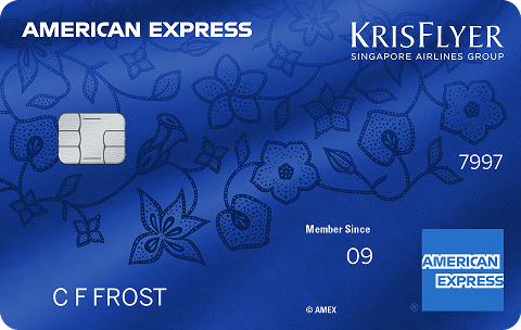 AMEX SIA KrisFlyer Credit Card card