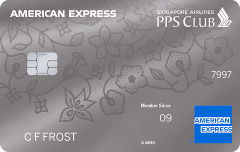 AMEX SIA PPS Club Credit Card card