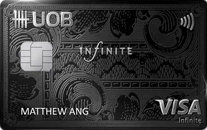 UOB Visa Infinite Metal Card card