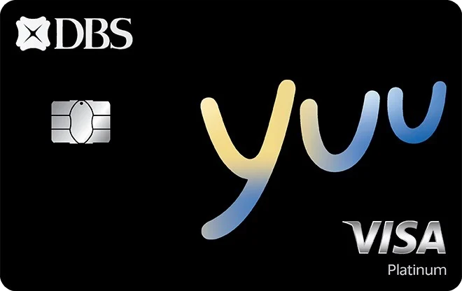 DBS yuu Visa Card card