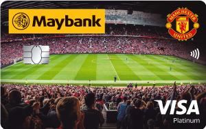 Maybank Manchester United Visa Credit Card card