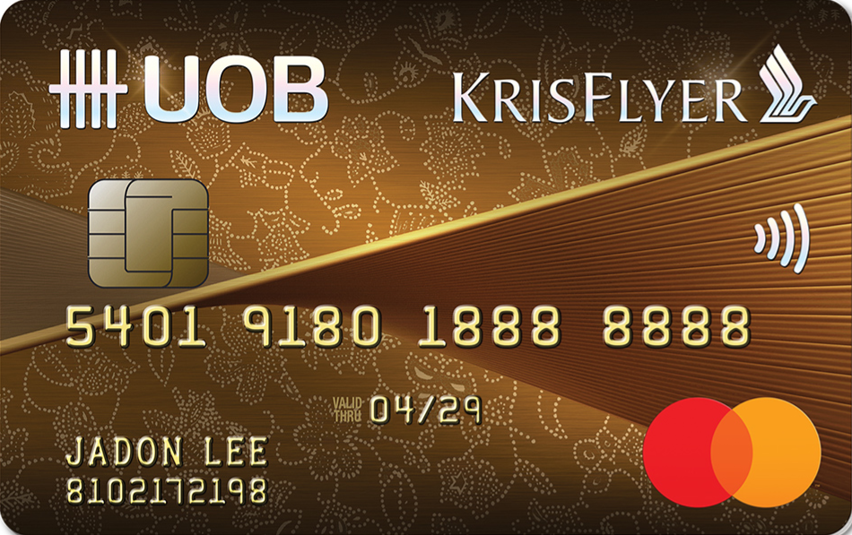KrisFlyer UOB Mastercard Card card