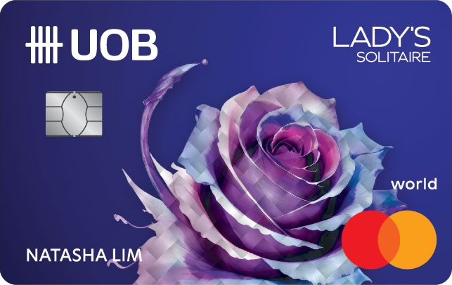 UOB Lady's Solitaire Card card